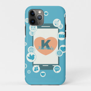Para iPhone Da Case-Mate Capa de telefone de Monograma Personalizada de Míd