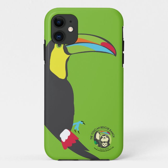 Para iPhone Da Case-Mate Capa de telefone de Toucan (Verso)