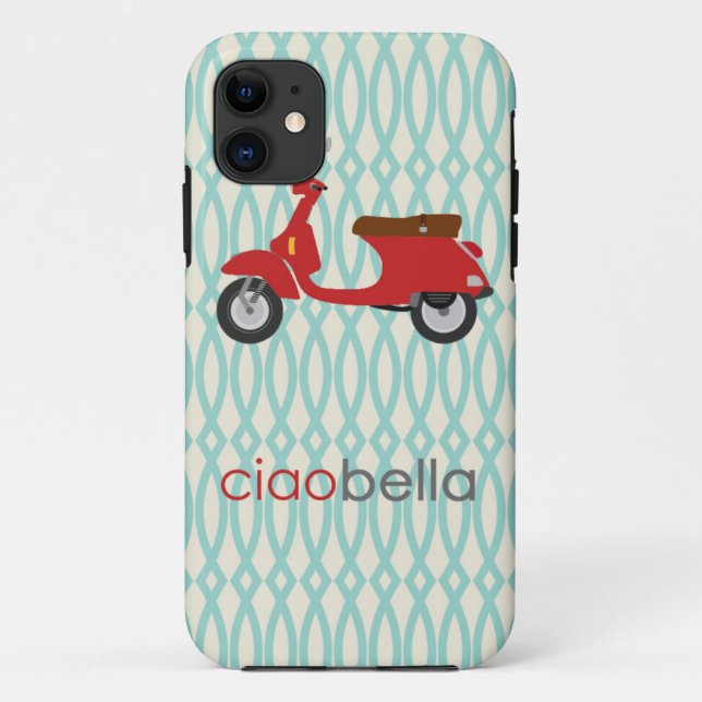 Para iPhone Da Case-Mate Capa de telefone do Ciao Bella (Verso)