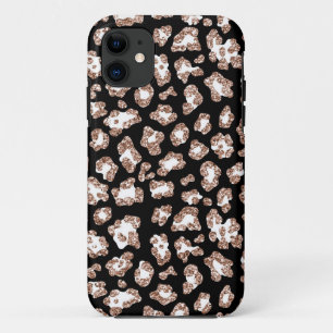 Para iPhone Da Case-Mate Capa de telefone do leopardo do brilho