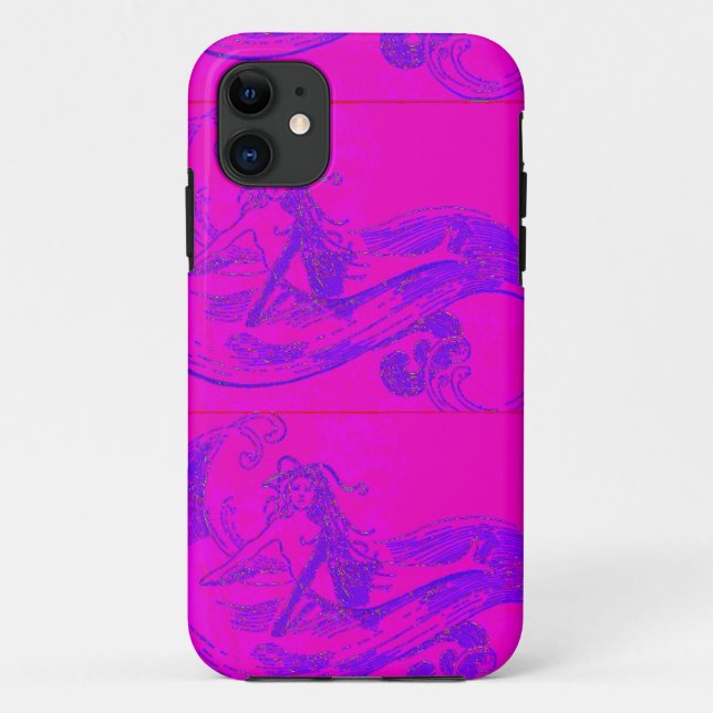 Para iPhone Da Case-Mate capa de telefone rosa das sereias (Verso)
