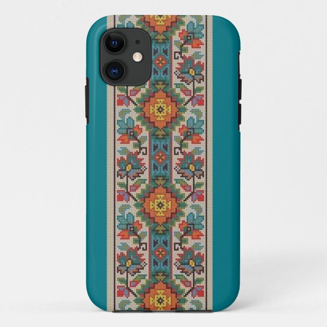 Para iPhone Da Case-Mate Capa de telefone ucraniana do bordado do Slavic do (Verso)