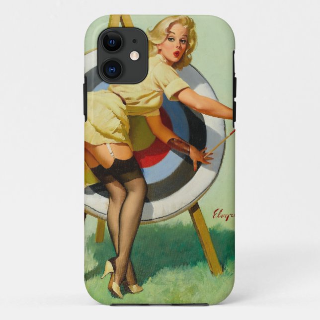 Para iPhone Da Case-Mate Garota de Capa de Arquearia (Verso)