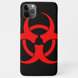 Para iPhone Da Case-Mate Símbolo Red Biohazard Capa de telefone