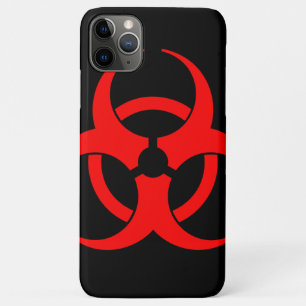 Para iPhone Da Case-Mate Símbolo Red Biohazard Capa de telefone