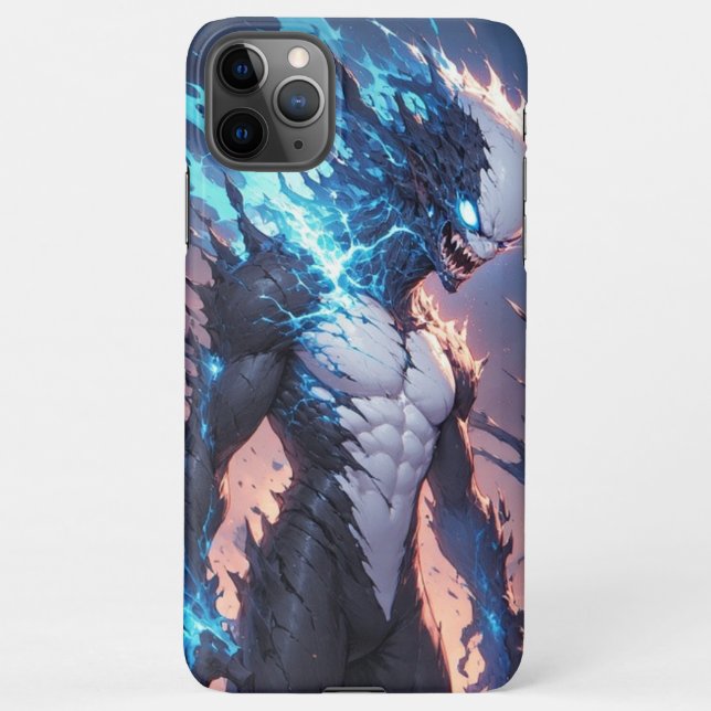 Para iPhone Fantasy / Capa de telefone Kaiju (Verso)