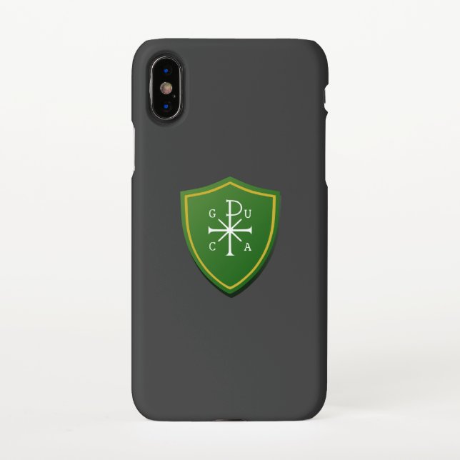 Para iPhone XS Capa de telefone GUCA (Verso)