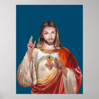 Para Jesus através de Mary Poster