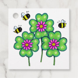 Para Lembrancinhas Abelhas e Flores Brilhantes Favorecem Etiquetas