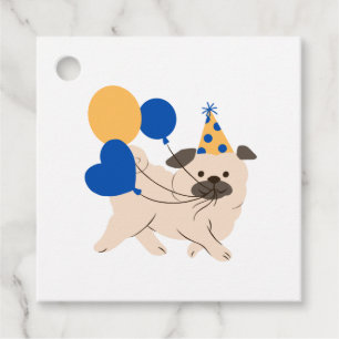 Para Lembrancinhas Aniversário Cachorro e Balões Favorecem Etiquetas