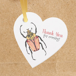 Para Lembrancinhas Besouros De Insetos De Amor Obrigado Etiquetas De