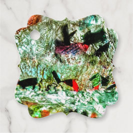 Para Lembrancinhas Bonitas etiquetas de abstrato, textura ecológica n