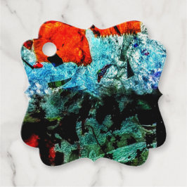 Para Lembrancinhas Bonitas etiquetas de abstrato, textura ecológica n