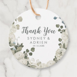 Para Lembrancinhas Casamento Floral De Inverno Obrigado Etiquetas Fav