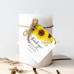 Para Lembrancinhas Country Sunflower Obrigado A Favorecer Etiquetas
