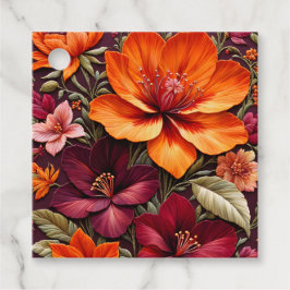 Para Lembrancinhas Etiquetas Coloridas De Arte Floral