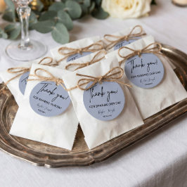 Para Lembrancinhas Etiquetas de Agradecimento Casamento Azul Empoeira