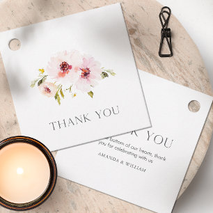 Para Lembrancinhas Etiquetas de Agradecimento Florais Vintage