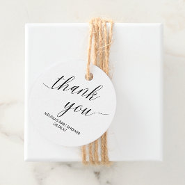 Para Lembrancinhas Etiquetas de Favor Agradecimento Modernas Minimali