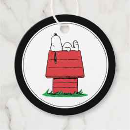Para Lembrancinhas Etiquetas de Favor de Aniversário Casa do Snoopy