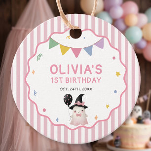 Para Lembrancinhas Etiquetas de Favor de Aniversário de Menina Fantas