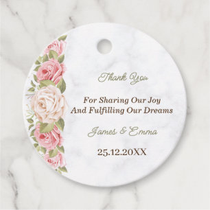 Para Lembrancinhas Etiquetas de Favor de Casamento Personalizado das