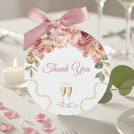 Para Lembrancinhas Etiquetas de Favor de Chá de Noiva Elegantes Pérol