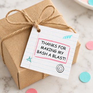 Para Lembrancinhas Etiquetas de Favor de Festa de Aniversário Retro d