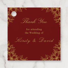 Para Lembrancinhas Etiquetas de Favor do Casamento Floral do Ornament