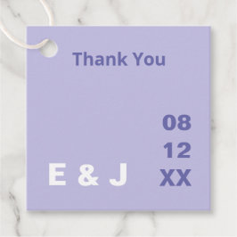 Para Lembrancinhas Etiquetas de Favor do Casamento Roxo da Lavanda Mo