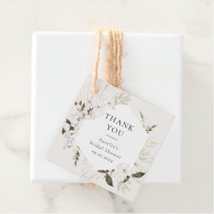 Para Lembrancinhas Etiquetas de Favor Floral Boêmio Elegante