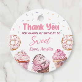 Para Lembrancinhas Etiquetas de favorecimento de aniversário de Cupca