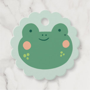 Para Lembrancinhas Etiquetas de favorecimento de presente de Sapo bon
