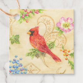 Para Lembrancinhas Etiquetas de Favoritos do Presente do Cardeal de N