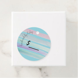 Para Lembrancinhas Etiquetas de preço de mercado personalizadas