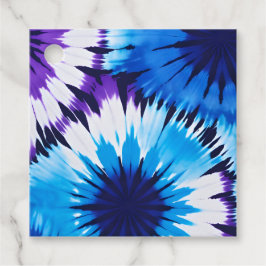 Para Lembrancinhas Etiquetas de Presente de Arte Tie Dye Coloridas