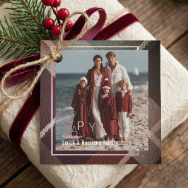 Para Lembrancinhas Etiquetas de presente de Natal com foto