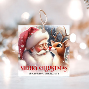 Para Lembrancinhas Etiquetas de Presente de Natal Divertidas do Papai