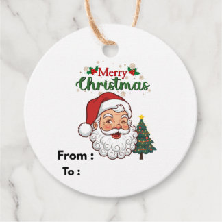 Para Lembrancinhas Etiquetas de Presente de Natal Personalizadas com