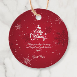 Para Lembrancinhas Etiquetas de presentes de Natal de Feliz Personali