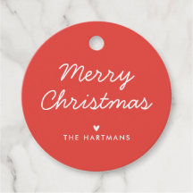 Etiquetas de presentes de Natal personalizadas par