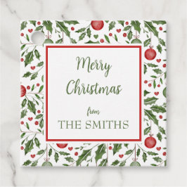 Para Lembrancinhas Etiquetas de presentes personalizadas da árvore de