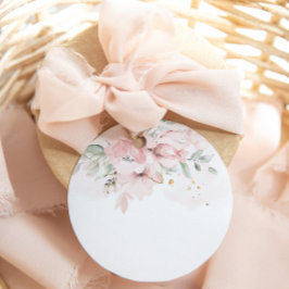 Para Lembrancinhas Etiquetas de suco em branco barra Mimosa rosa flor