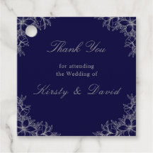 Etiquetas Favoráveis ao Casamento Floral do Orname