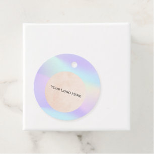 Para Lembrancinhas Etiquetas holográficas de preço do seu logotipo