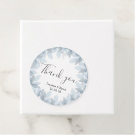 Para Lembrancinhas Etiquetas personalizadas de casamento com folhas a