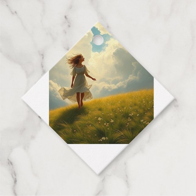 Para Lembrancinhas Favorecer Etiquetas (Frente)