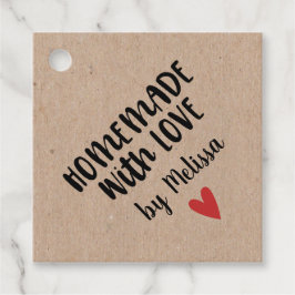Para Lembrancinhas Homemade Personalizada De Kraft Com Etiquetas De P