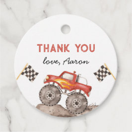 Para Lembrancinhas Monster Truck, Inicie As Etiquetas De Favor Do Mot