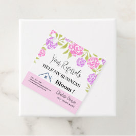 Para Lembrancinhas Primavera Floral Pop do Realtor Real Por Etiquetas